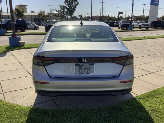 new 2025 Honda Accord car, priced at $31,710