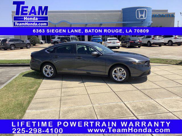 new 2025 Honda Accord car, priced at $29,445