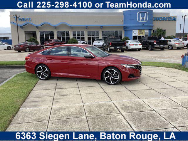 used 2021 Honda Accord car, priced at $22,666