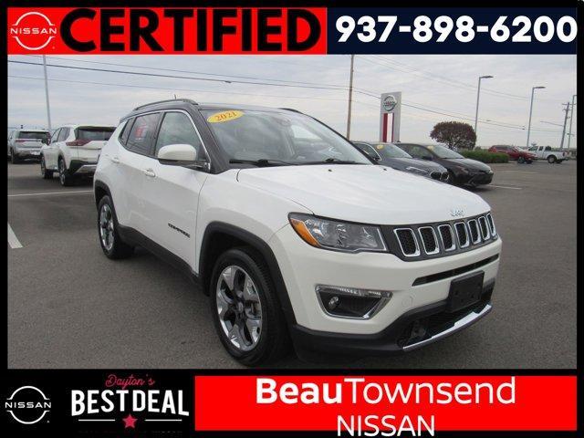 used 2021 Jeep Compass car, priced at $20,495