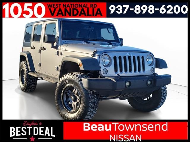 used 2016 Jeep Wrangler Unlimited car, priced at $19,979