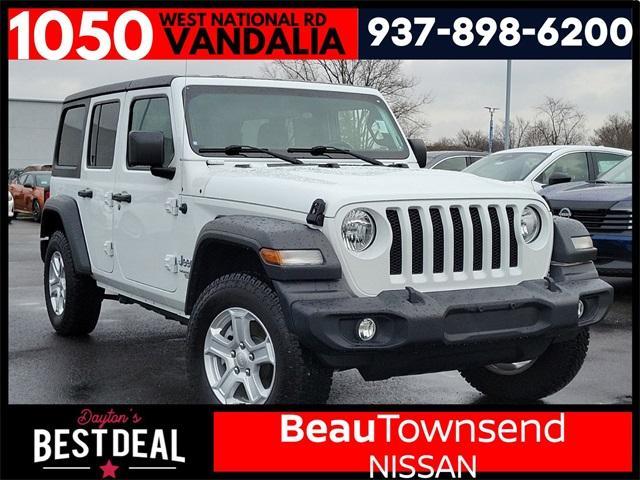 used 2020 Jeep Wrangler Unlimited car, priced at $26,125