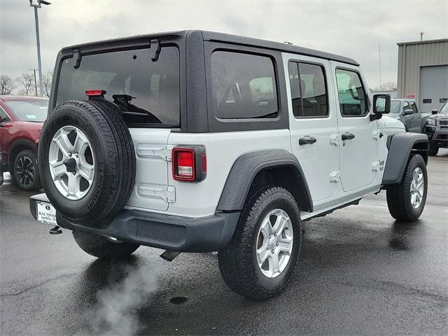 used 2020 Jeep Wrangler Unlimited car, priced at $26,125