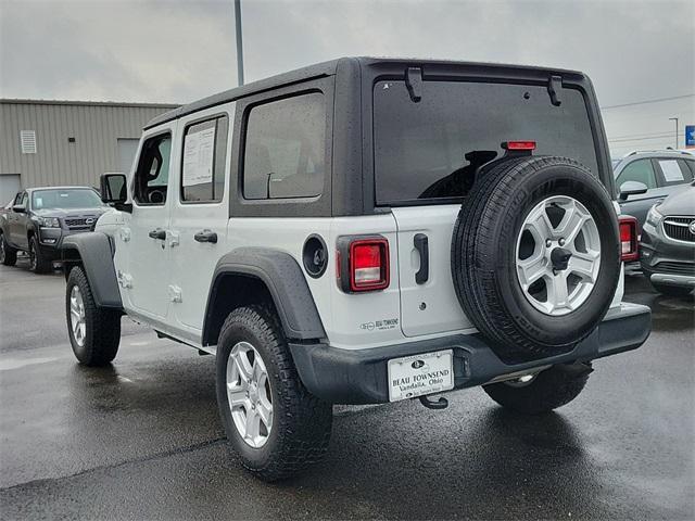 used 2020 Jeep Wrangler Unlimited car, priced at $26,125