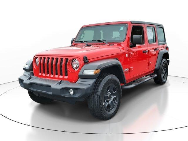 used 2020 Jeep Wrangler Unlimited car, priced at $30,477