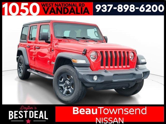 used 2020 Jeep Wrangler Unlimited car, priced at $30,845