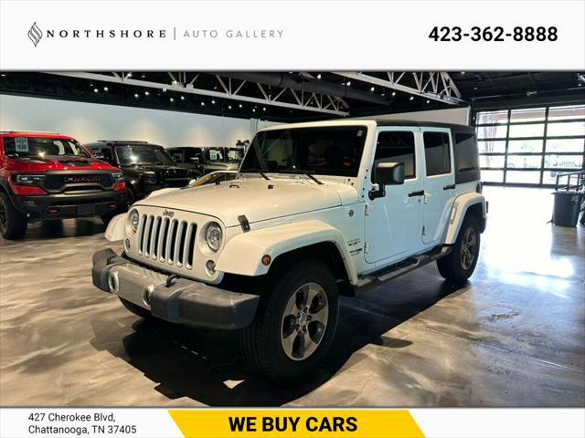used 2018 Jeep Wrangler JK Unlimited car, priced at $25,881