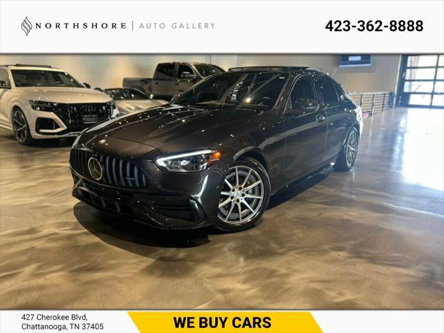 used 2024 Mercedes-Benz AMG C 43 car, priced at $56,881