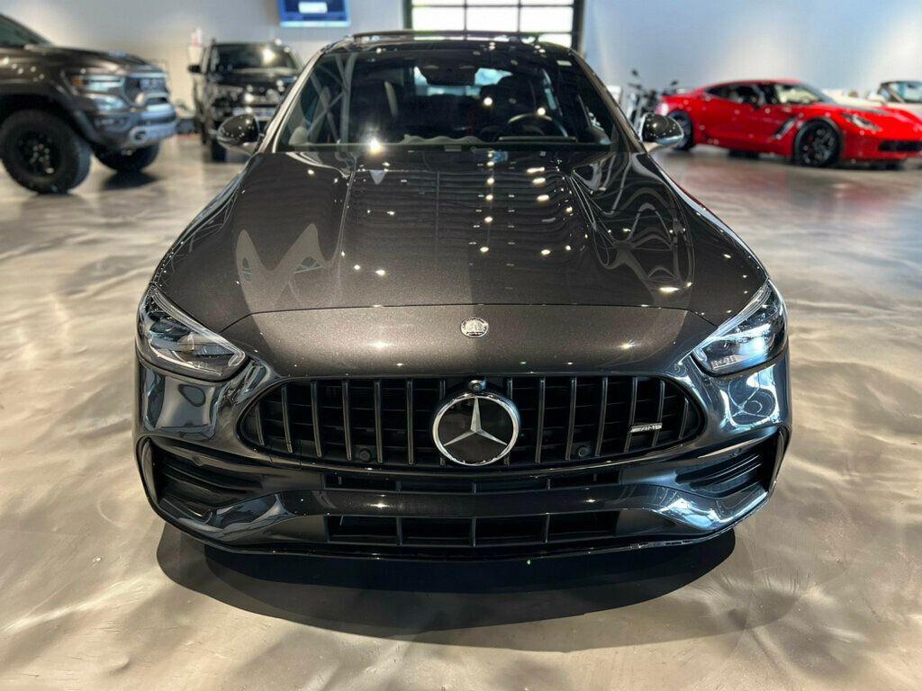 used 2024 Mercedes-Benz AMG C 43 car, priced at $55,881