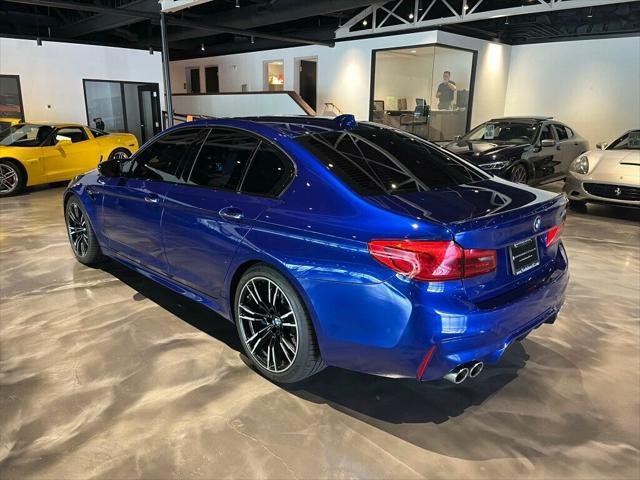 used 2018 BMW M5 car, priced at $57,581