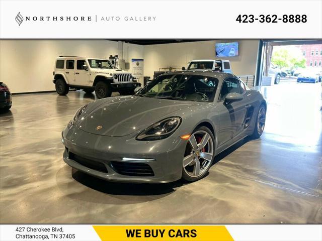 used 2018 Porsche 718 Cayman car, priced at $63,881