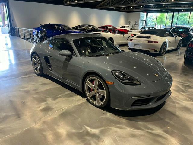 used 2018 Porsche 718 Cayman car, priced at $63,881