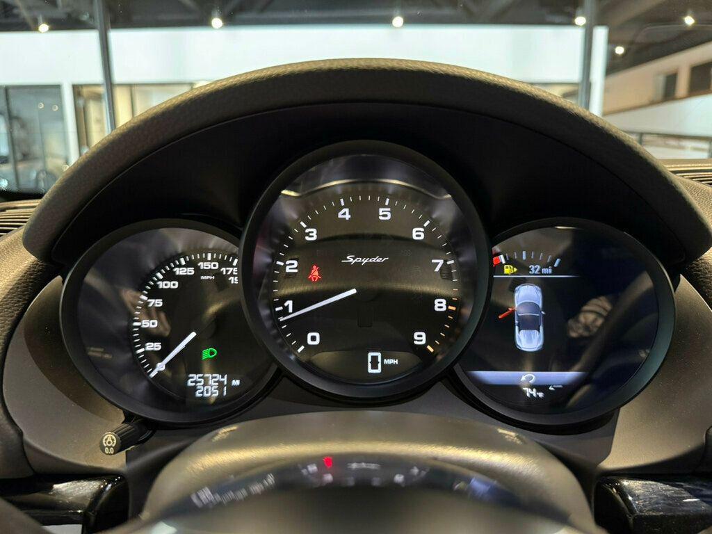 used 2016 Porsche Boxster car, priced at $83,881