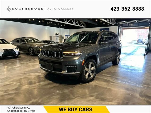 used 2021 Jeep Grand Cherokee L car, priced at $34,881