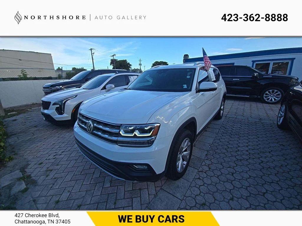 used 2018 Volkswagen Atlas car, priced at $21,481
