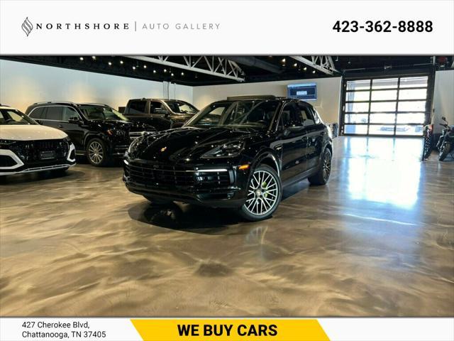 used 2021 Porsche Cayenne E-Hybrid car, priced at $53,881