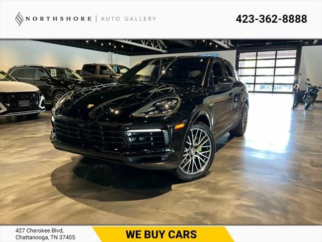 used 2021 Porsche Cayenne E-Hybrid car, priced at $53,881