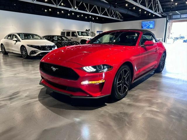 used 2020 Ford Mustang car, priced at $27,881