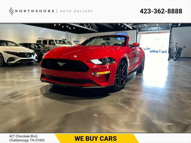 used 2020 Ford Mustang car, priced at $27,881