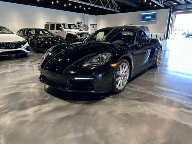 used 2018 Porsche 718 Boxster car, priced at $61,881