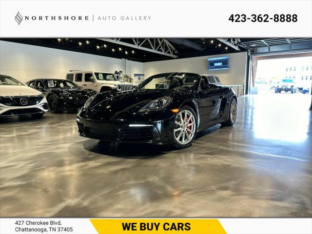 used 2018 Porsche 718 Boxster car, priced at $61,881