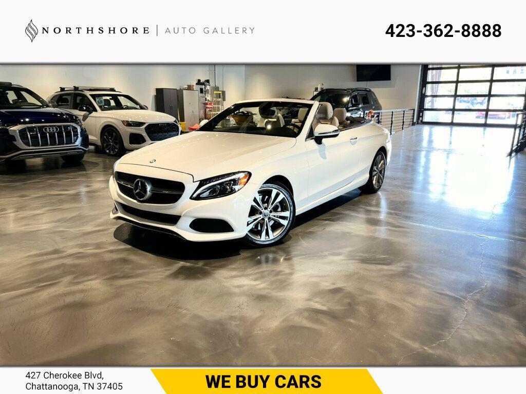used 2017 Mercedes-Benz C-Class car, priced at $23,881