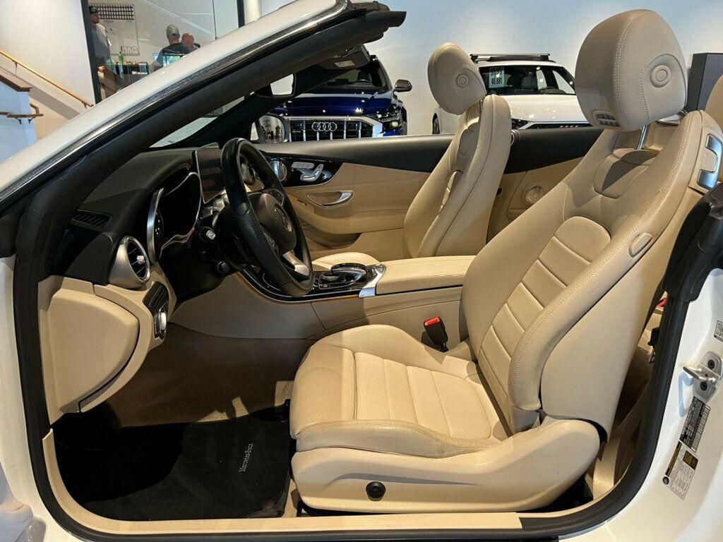 used 2017 Mercedes-Benz C-Class car, priced at $23,881