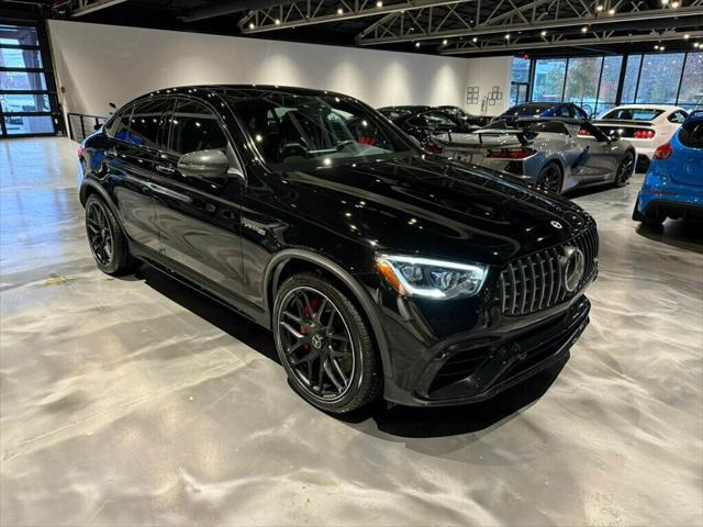 used 2021 Mercedes-Benz AMG GLC 63 car, priced at $53,881