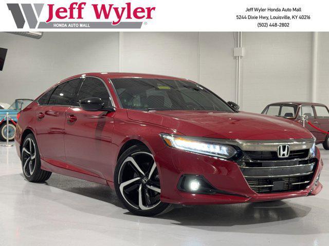 used 2022 Honda Accord car, priced at $25,681