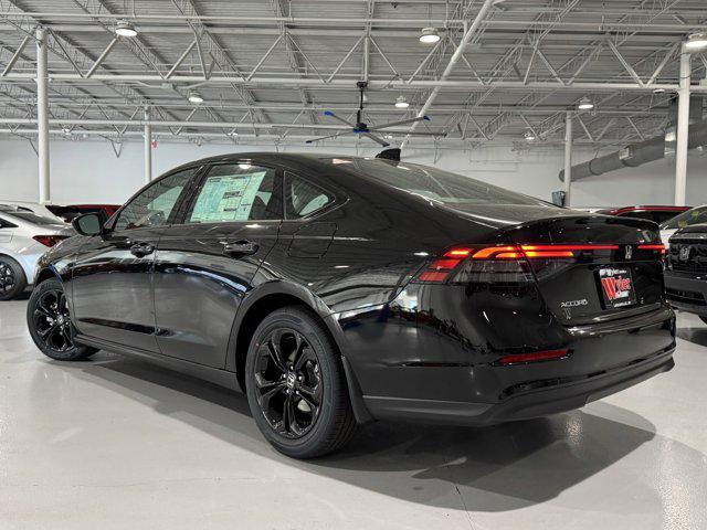 new 2025 Honda Accord car, priced at $29,275