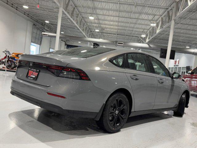 new 2025 Honda Accord car, priced at $30,137
