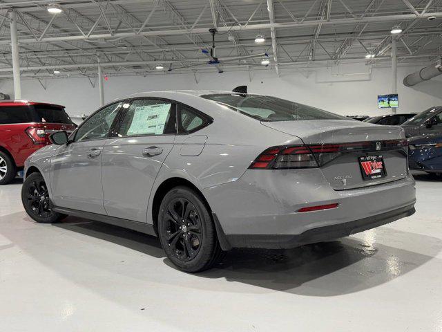 new 2025 Honda Accord car, priced at $30,137