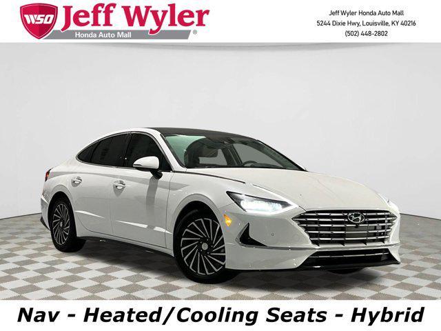 used 2022 Hyundai Sonata Hybrid car, priced at $25,842