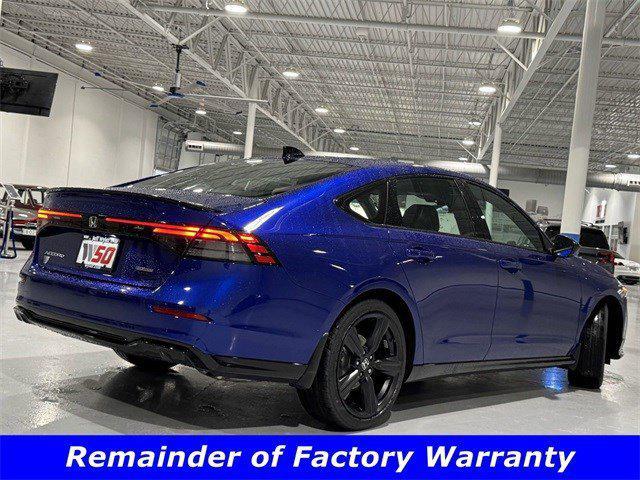 new 2025 Honda Accord Hybrid car, priced at $35,048