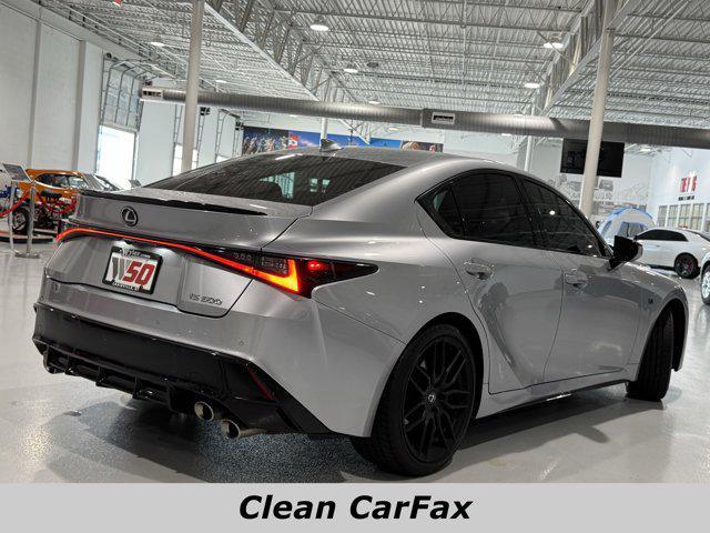 used 2023 Lexus IS 500 car, priced at $62,656