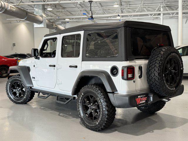 used 2022 Jeep Wrangler car, priced at $32,244