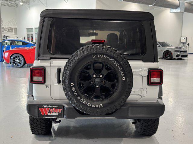 used 2022 Jeep Wrangler car, priced at $32,244