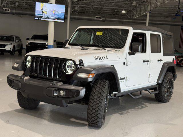 used 2022 Jeep Wrangler car, priced at $32,244