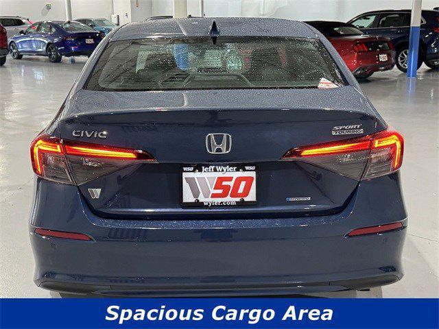 new 2025 Honda Civic Hybrid car, priced at $32,186