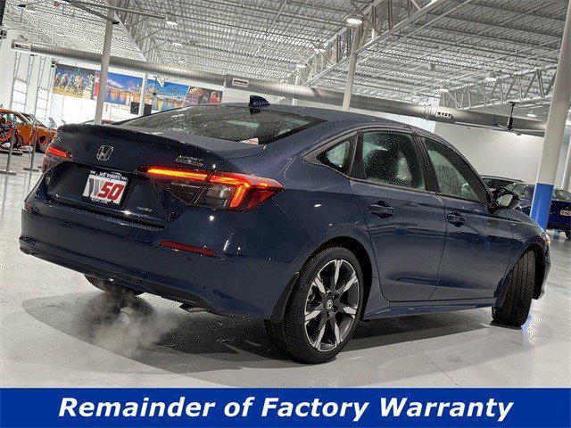 new 2025 Honda Civic Hybrid car, priced at $32,186