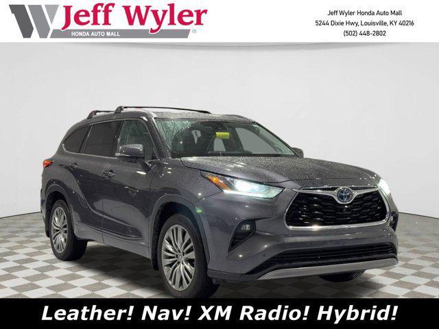 used 2022 Toyota Highlander Hybrid car, priced at $39,220