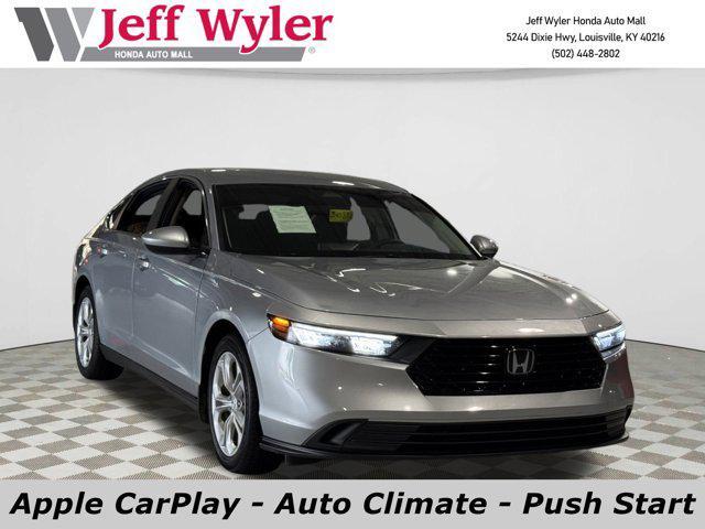 used 2023 Honda Accord car, priced at $21,498