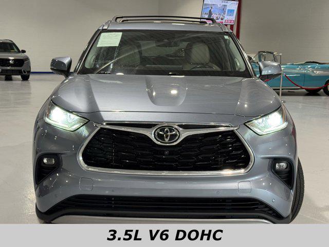 used 2022 Toyota Highlander car, priced at $36,415