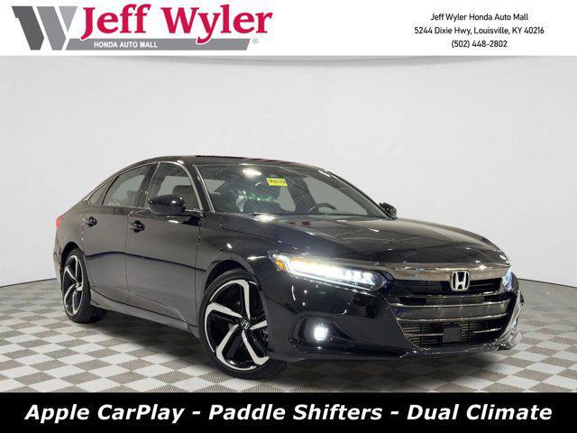 used 2022 Honda Accord car, priced at $27,058