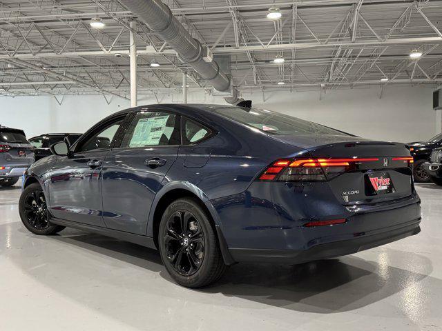 new 2025 Honda Accord car, priced at $29,275