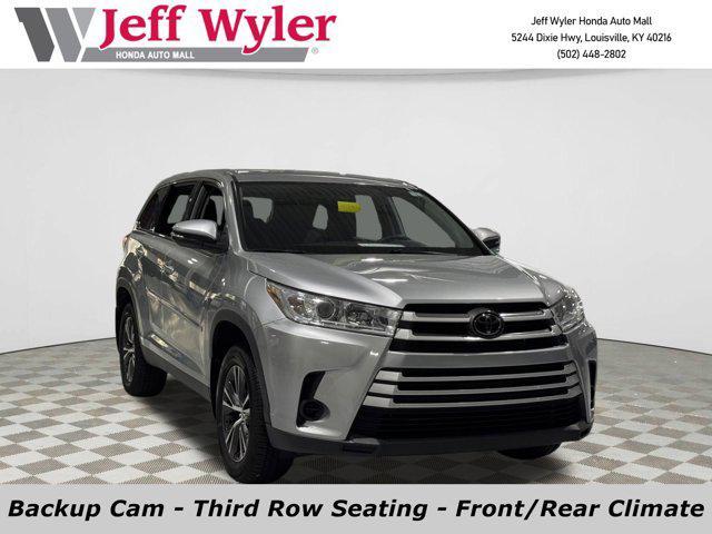 used 2019 Toyota Highlander car, priced at $20,687