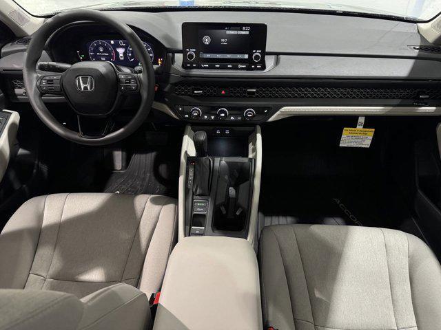 new 2025 Honda Accord car, priced at $30,275
