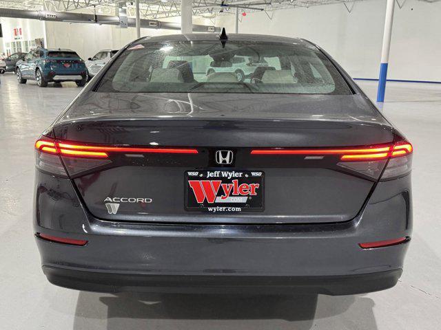 new 2025 Honda Accord car, priced at $30,275