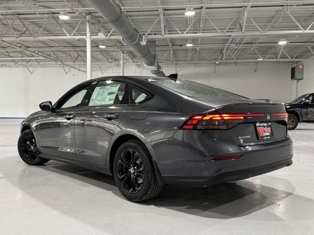 new 2025 Honda Accord car, priced at $30,275