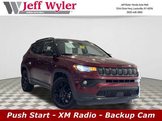 used 2022 Jeep Compass car, priced at $18,994